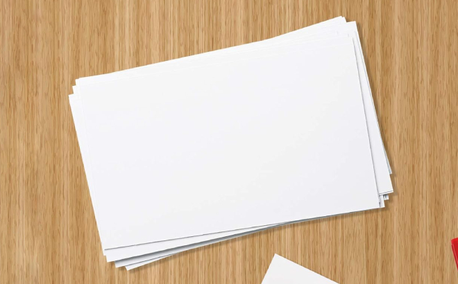 Blank Index Cards 1000-Count for $5.75 Shipped at Amazon