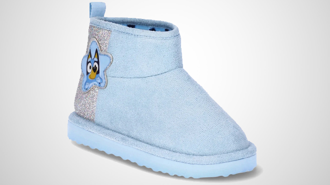 Bluey Toddler Girls Shearling Boots 1