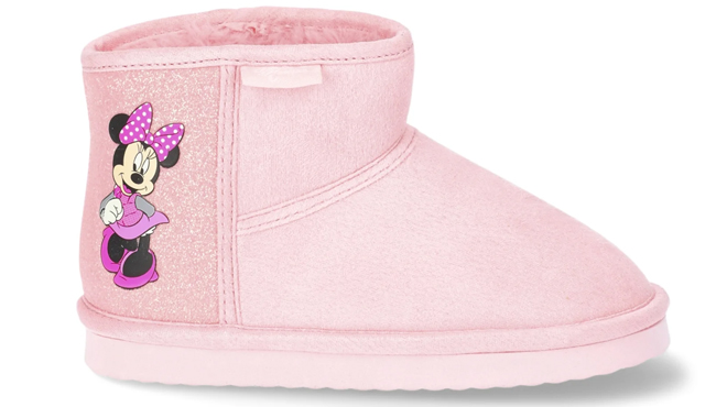 Minnie Mouse Toddler Shearling Boots