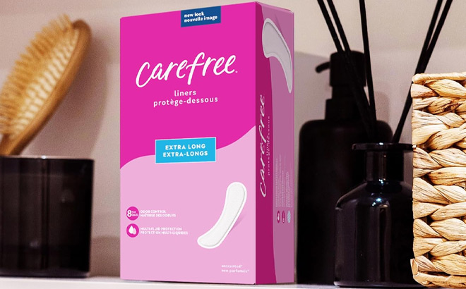 Carefree Panty Liners 54-Count for $2.50 Shipped at Amazon