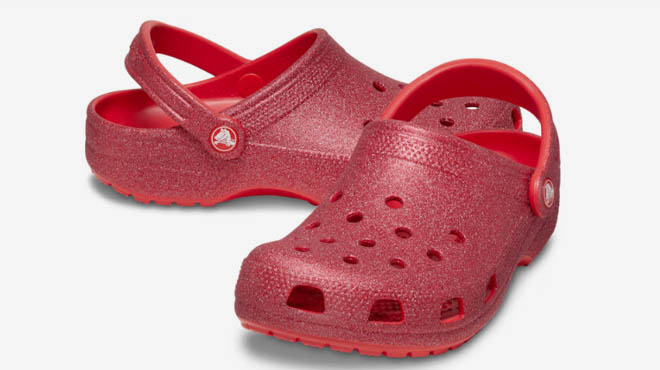 Crocs Classic Glitter Clogs