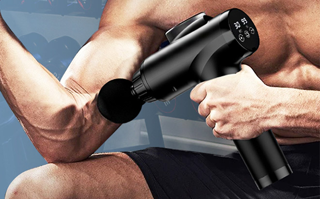 Deep Tissue Massage Gun $19.99 Shipped at Amazon