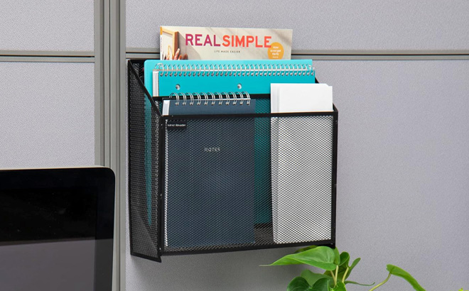 Mind Reader Vertical File Storage Desktop Organizer