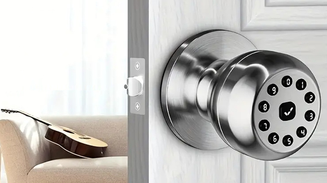 Smart Keypad Door Knob