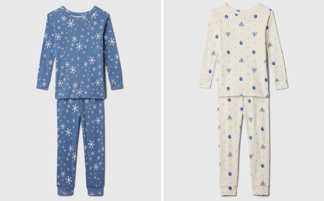 Gap Organic Cotton Hanukkah PJ Set