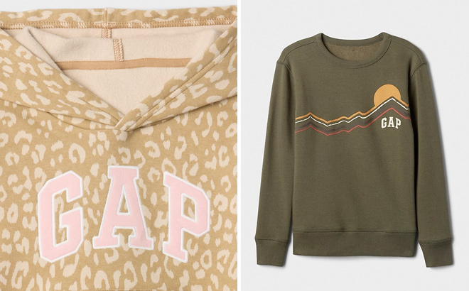 GAP Relaxed Gap Logo Sweatshirt