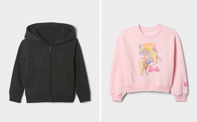 GapKids Barbie Oversized Graphic Sweatshirt