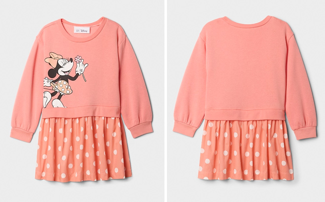 babyGap × Disney Minnie Mouse Sweatshirt Dress