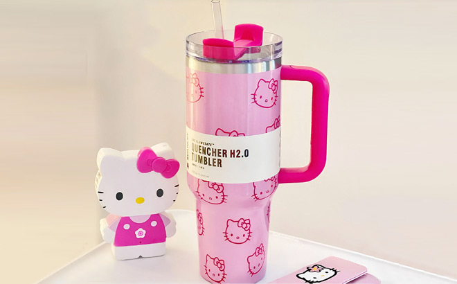 Hello Kitty 40-Ounce Tumbler $10 Shipped