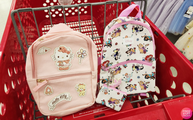 Hello Kitty Toddler Girls Backpack $15 at Target (Disney Princess $16)