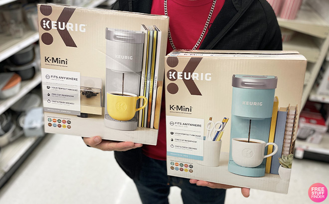 Keurig K-Mini Plus Coffee Maker & Voucher $44