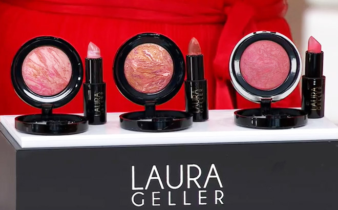 Laura Geller Blush & Lipstick Set $19