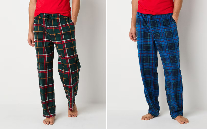 St Johns Bay Mens Microfleece Pajama Pants