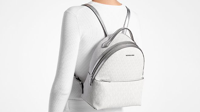 Michael Kors Sheila Medium Logo Backpack