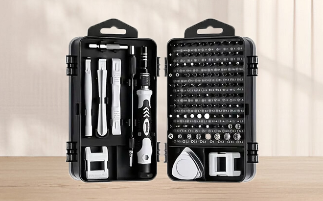 Multi-Purpose 115-Piece Tool Kit $7.75