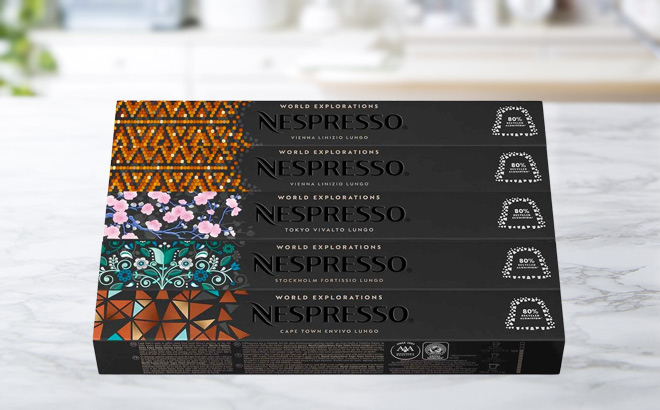 Nespresso Capsules 50-Count for $28 Shipped at Amazon