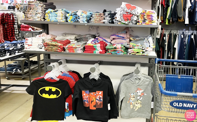 Old Navy Kids Graphic Tees 50% Off (Disney, Hello Kitty, Barbie)