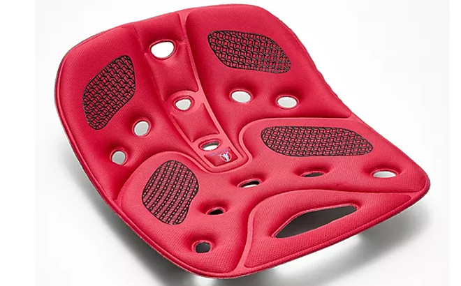 BackJoy Sit Smart Relief Traction Comfort Seat in Red