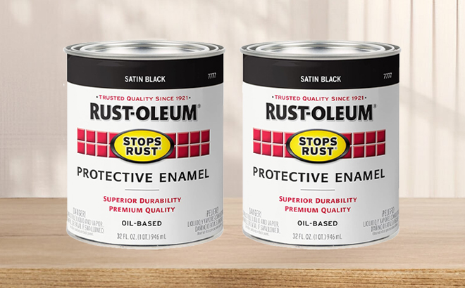 Rust-Oleum Stops Rust Paint 2-Pack for $16 Shipped at Amazon