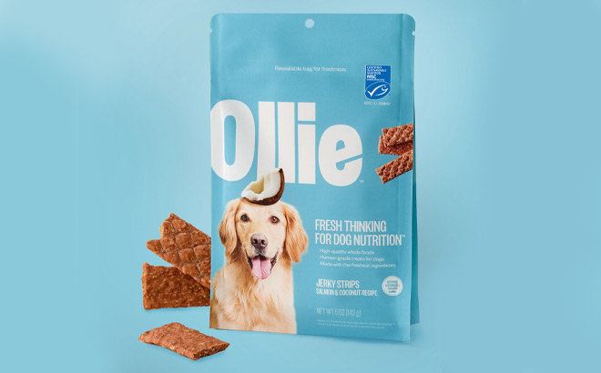 Ollie Salmon Jerky Strips