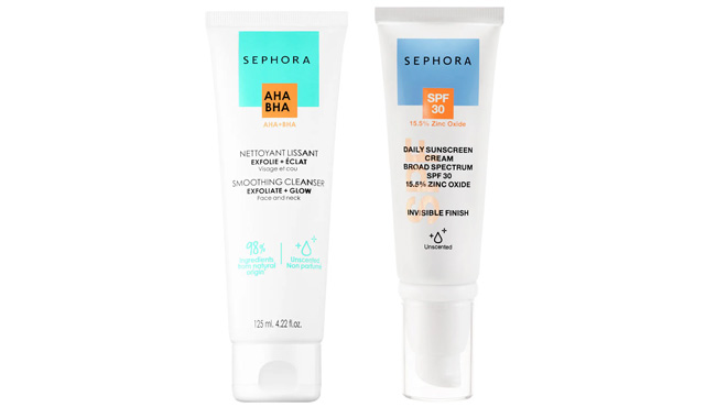 Sephora Collection Smoothing Cleanser with AHA BHA