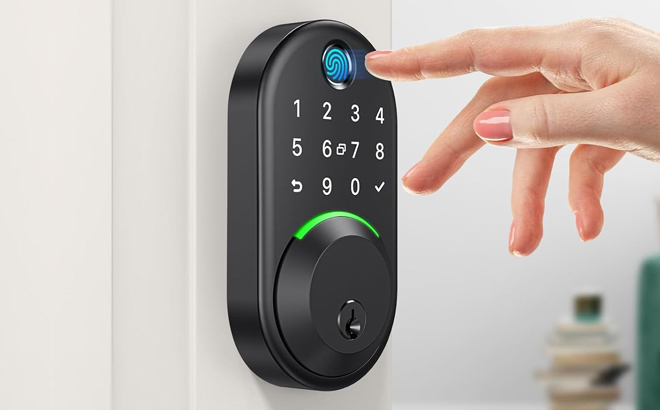 Smart Deadbolt Door Lock $35 Shipped at Amazon