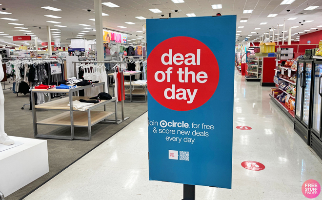 Target Circle Week Deal of the Day Sign