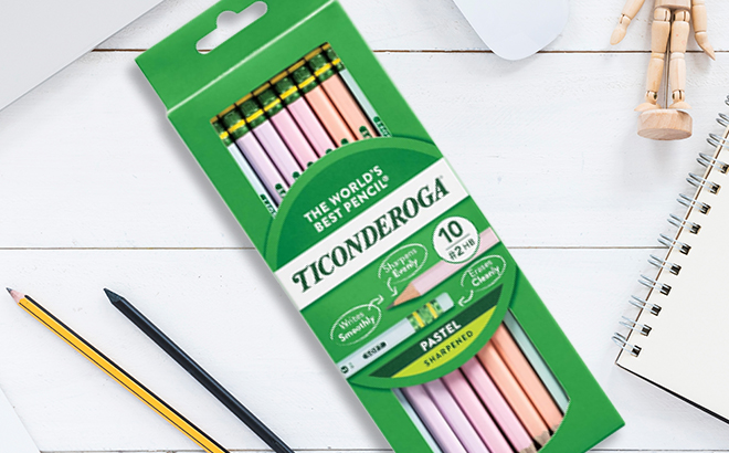 Ticonderoga Pencils 10-Pack $2.99 Shipped at Amazon