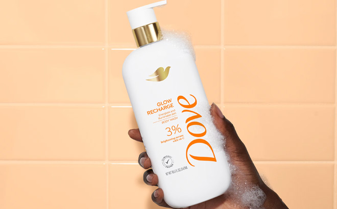 Dove Exfoliating Body Wash Glow