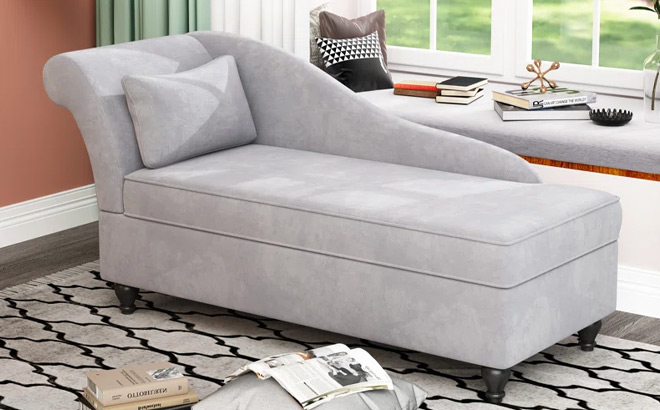 Canora Grey Schaefer Upholstered Chaise Lounge