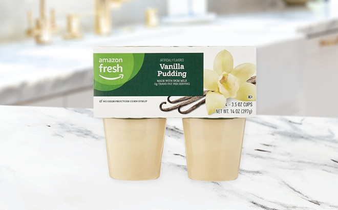 Vanilla Pudding Cups 4-Pack $1 Shipped at Amazon