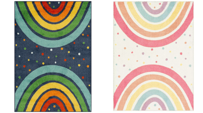 The Big One Kids Washable Rainbow Rug