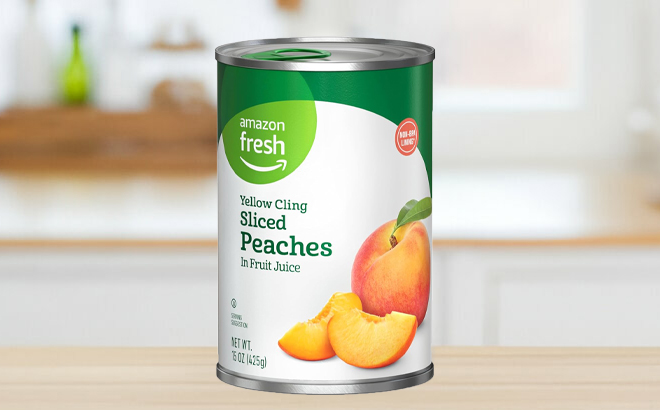 Yellow Cling Sliced Peaches $1.43 Shipped at Amazon