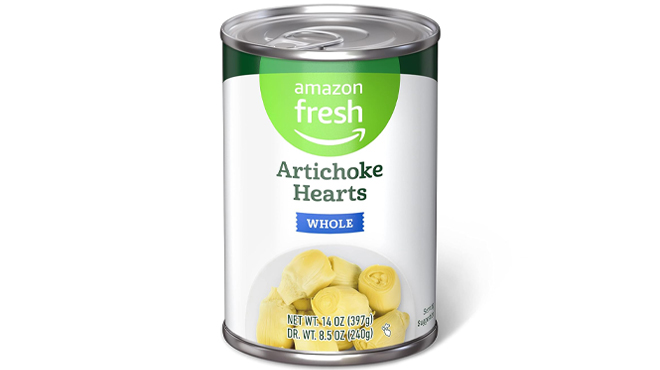 Amazon Fresh Canned Artichoke Hearts Whole